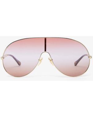 Chloé Aly Red Sunglasses - Pink