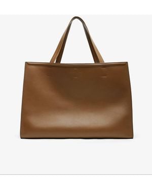 Phoebe Philo Slouch Large Khaki Tote Bag - Brown