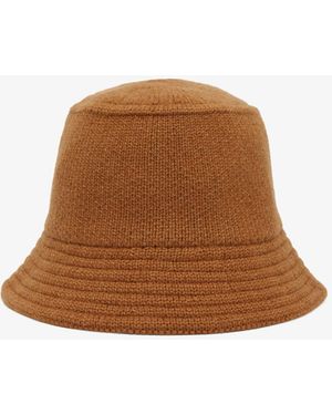 The Row Burke Beige Bucket Hat - Brown
