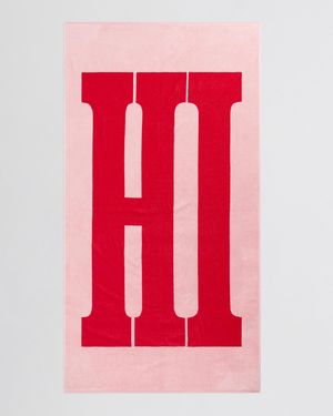 Phoebe Philo Hi-Towel - Red