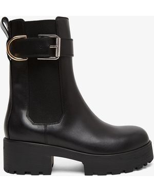 Givenchy Voyou Black Chelsea Boots