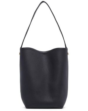 The Row Medium Ns Hook Black Tote Bag