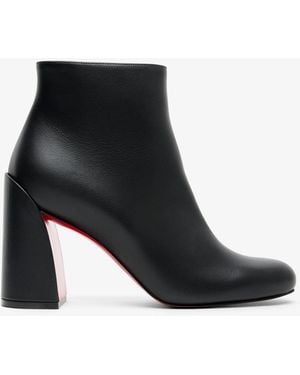 Christian Louboutin Jane 85 Black Ankle Boots
