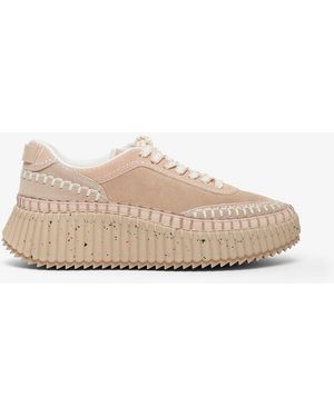 Chloé Nama Beige Trainers - Multicolour