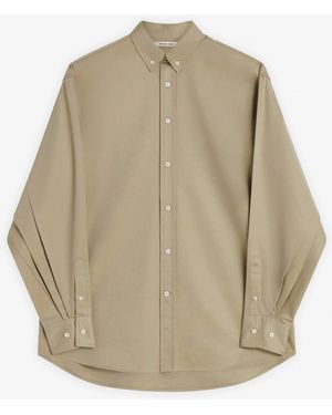 Phoebe Philo Button Collar Shirt - Natural
