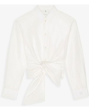 Givenchy Wrap Bow Shirt - White