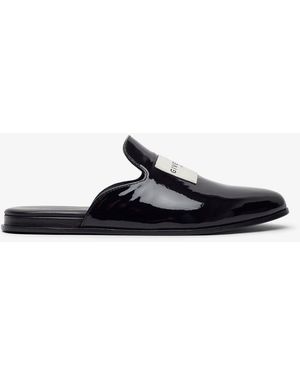 Givenchy Tux Black Patent Slippers