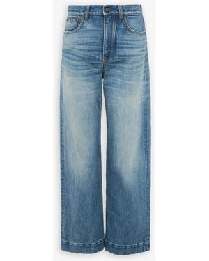 Chloé Dream Blue Washed Denim Jeans
