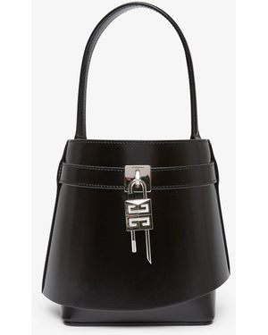 Givenchy Shark Lock Black Bucket Bag