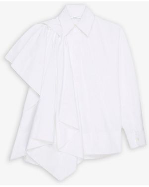 Givenchy Bow White Cotton Shirt