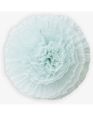 Phoebe Philo Big Bloom White Brooch - Blue