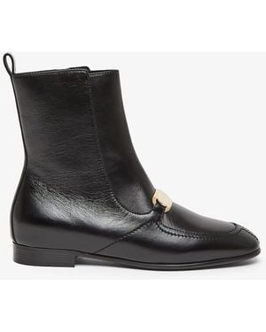 Ferragamo Elmira Black Boots