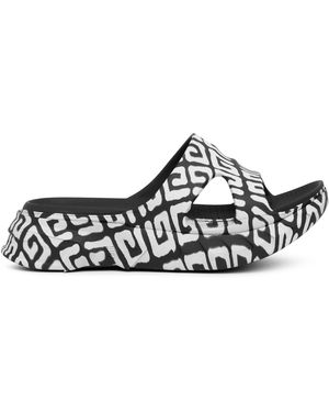 Givenchy Marshmallow Slider Rubber Sandals - Black