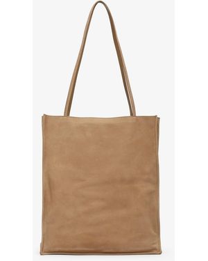 The Row To Go Large Crossbody Bag - Natural