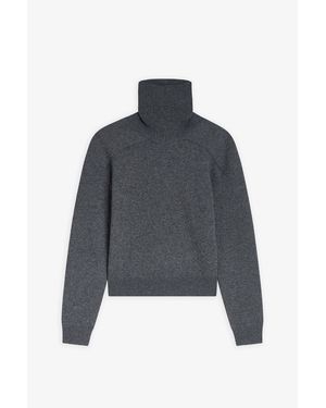 Phoebe Philo Patch Shoulder Jumper - Blue