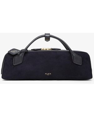 Alaïa Teckel Clutch Dark Blue Bag