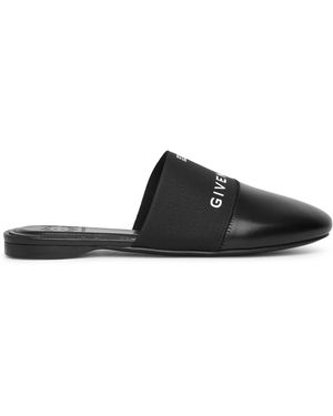 Givenchy Bedford 4g Black Flat Mules