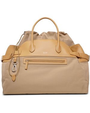The Row Margaux 17 Inside-out Dune Nylon Bag - Natural