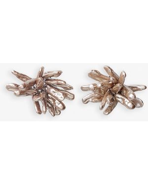 Phoebe Philo Cluster Pearl Blush Earrings - Multicolour