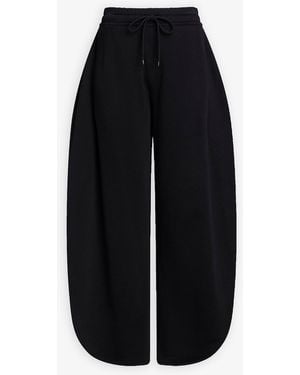 Alaïa Black Petal joggers - Blue