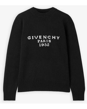 Givenchy Crew Neck Black Sweater