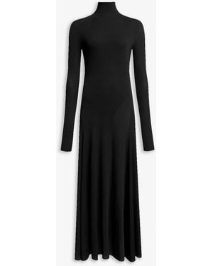 Alaïa Dress With Turtleneck - Black