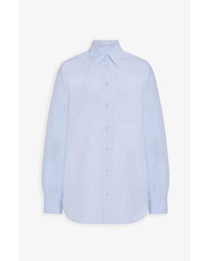 The Row Gavina Light Blue Cotton Shirt