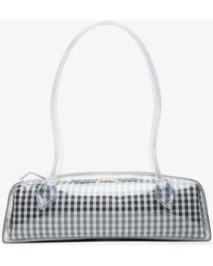 Alaïa Le Teckel Medium Black And White Bag