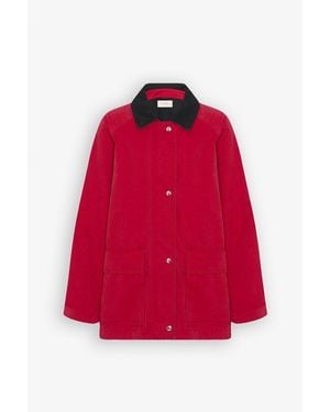 The Row Elodianna Red Jacket