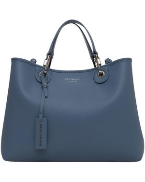 Emporio Armani Borsa modello shopper - Blu