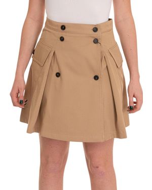 Weekend by Maxmara Gonna a portafoglio Zebio - Neutro