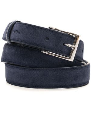 Hogan Cintura reversibile - Blu