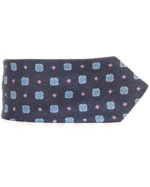 Kiton Cravatta - Blu