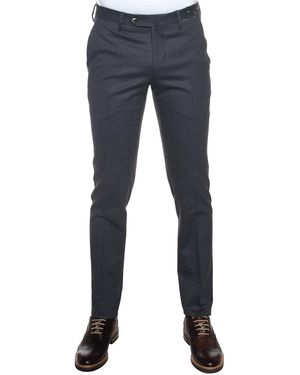 PT01 Pantalone in flanella - Grigio