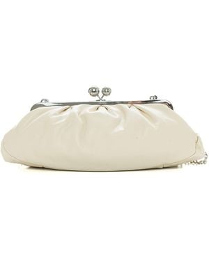 Weekend by Maxmara Borsa in pelle media Pasticcino baguette - Neutro