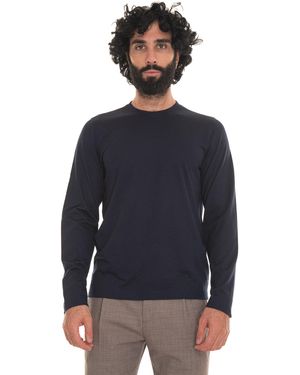 Gran Sasso T-shirt girocollo - Blu