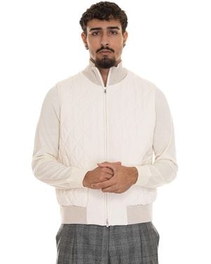 Gran Sasso Gilet trapuntato - Bianco