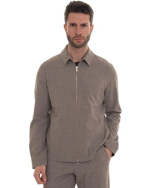 Marco Pescarolo Giacca camicia AVI - Marrone