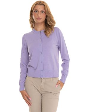 BOSS Cardigan in lana - Viola
