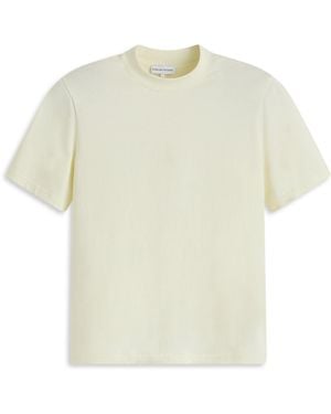 Scanlan Theodore Mercerised Shoulder Pad Tee - White