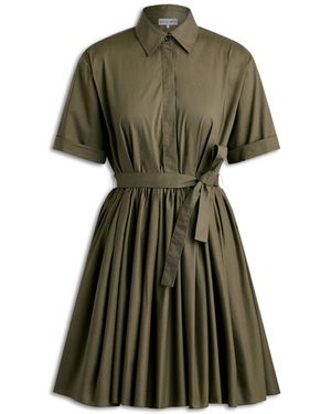 Scanlan Theodore Parachute Cotton Shirt Mini - Green