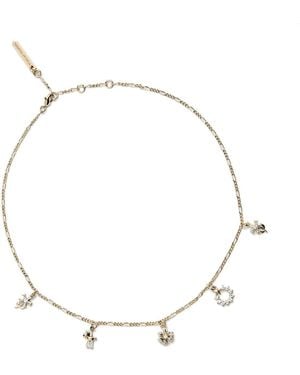Scanlan Theodore Crystal Charms Choker - Multicolor