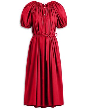 Scanlan Raspberry Dress Scanlan Theodore Smock Dresses for Women | Lyst