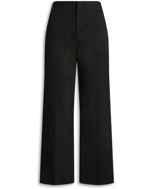 Scanlan Theodore Denim Cropped Jean - Black