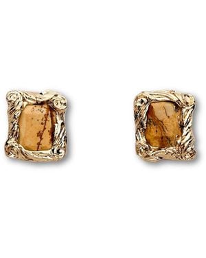 Scanlan Theodore Italian Gemstone Studs - Multicolor