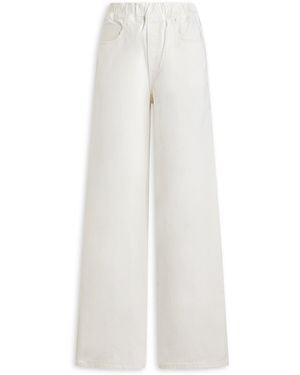 Scanlan Theodore Denim Soft Waist Jean - White