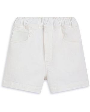 Scanlan Theodore Denim Soft Waist Short - White