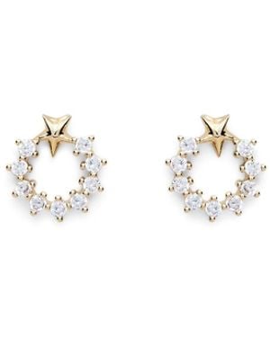 Scanlan Theodore Crystal Halo Studs - Multicolor