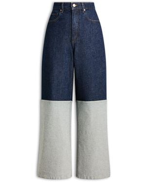 Scanlan Theodore Denim Two Tone Boy Jean - Blue