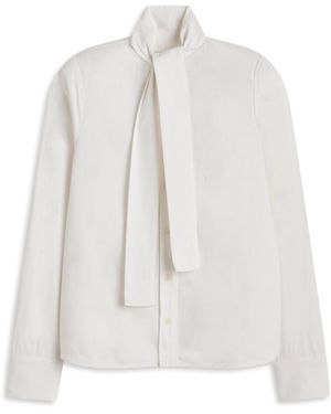 Scanlan Theodore Soft Tie Neck Shirt - White